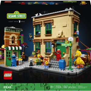 Конструктор LEGO Ideas Улица Сезам 123 1367 деталей (21324) (5702016819953) ТОП в Кривом Роге