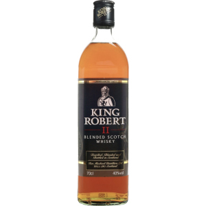 Виски King Robert II Blended Scotch Whisky 0.7 л 40% (5010852000436) надежный