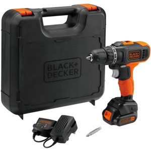 Аккумуляторная дрель-шуруповерт Black&Decker BCD7122CK