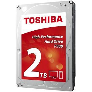 Жорсткий диск Toshiba P300 2TB 7200rpm 64MB HDWD120UZSVA 3.5 SATA III надійний