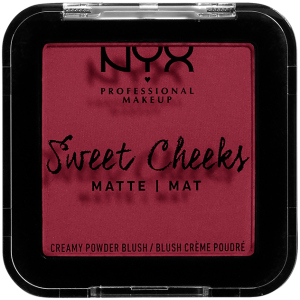 Рум'яна NYX Professional Makeup Sweet Cheeks Creamy Powder Blush Matte з матовим фінішом 07 Risky Bs 5 г (800897192273) в Кривому Розі