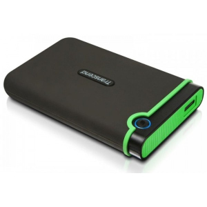 Зовнішній жорсткий диск 2TB 2,5 Transcend StoreJet 25M3S USB3.1, Iron Gray (Slim), протиударний (TS2TSJ25M3S) краща модель в Кривому Розі