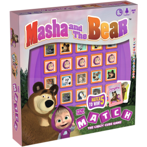 Настольная игра Winning Moves Top Trumps Match Masha and the Bear (002042) (5036905002042)