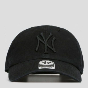 Кепка 47Brand Clean Up Ny Yankees B-RGW17GWSNL-BKF Чорна (190182525962) надійний