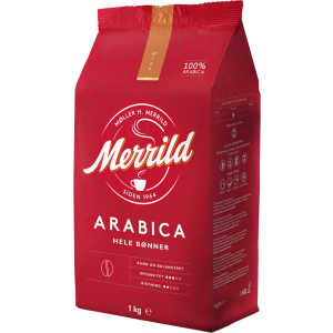Кава Lavazza Merrild Arabica смажена в зернах 1000 г (8000070201347) в Кривому Розі