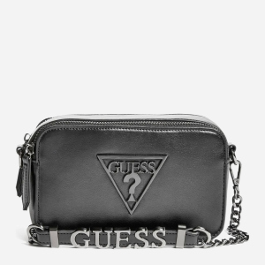 Сумка жіноча Guess Carlina Logo 870 Чорна (H2000029517396)