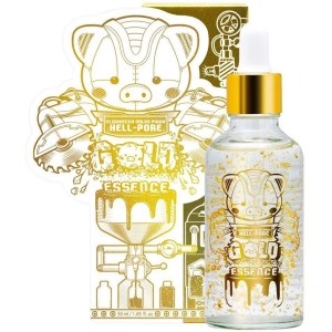 Есенція для обличчя Elizavecca Milky Piggy Hell-Pore Gold Essence з частинками 24к золота 50 мл (8809624500086) краща модель в Кривому Розі