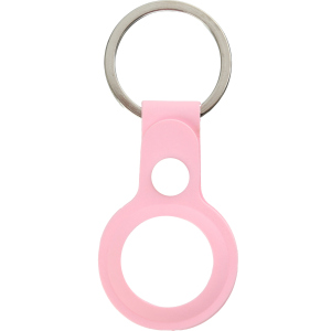 Чехол-брелок ArmorStandart Silicone Ring with Button для Apple AirTag Pink лучшая модель в Кривом Роге