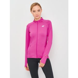 Спортивна кофта 4F H4L21-BLDF010-55S M Hot Pink (5902818575914) краща модель в Кривому Розі