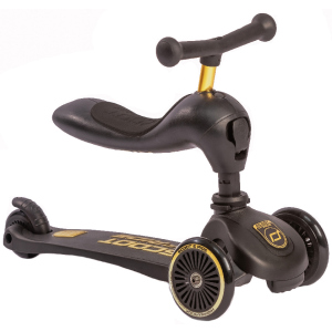 Самокат Scoot and Ride Highwaykick-1 Чорний (SR-96428) краща модель в Кривому Розі