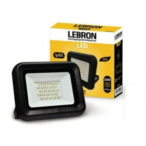 LED прожектор Lebron LF, 30W, LED, 2400Lm, 6200К (4748) ТОП в Кривому Розі