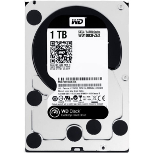 хороша модель Жорсткий диск Western Digital Black 1TB 7200rpm 64MB WD1003FZEX 3.5 SATA III