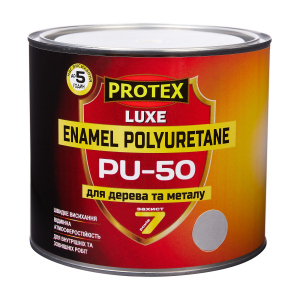 Емаль поліуретанова LUXE PU-50 PROTEX 2.4кг чорна краща модель в Кривому Розі