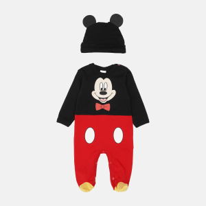 Чоловічок + шапочка Disney Mickey Mouse MC10455 68-74 см Чорно-червоний (8691109774507) ТОП в Кривому Розі