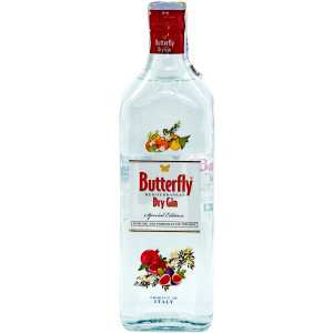 Джин Bagnoli Butterfly Mediterranean Dry Gin Special Edition 1л 40% (8001412007078) в Кривому Розі