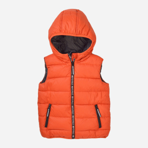 Демисезонный жилет Minoti 7BGILET 11 34607JNR 122-128 см Оранжевый (5059030594268)