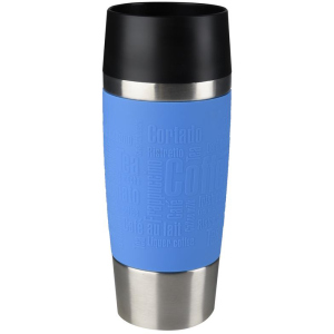 Термокухоль Tefal Travel Mug блакитний 0.36 л (K3086114) краща модель в Кривому Розі