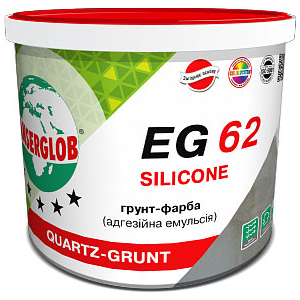 Грунтующая краска Anserglob EG 62 Silicone 10 л Белая (IG10000017277) в Кривом Роге