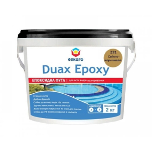 Двокомпонентне епоксидне затирання Eskaro Duax Epoxy світло-коричневий арт - 44013 в Кривому Розі