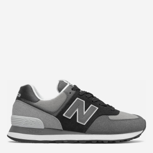 Кроссовки New Balance 574 ST WL574WU2 41.5 (10) 27 см Серые с черным (195481032432) ТОП в Кривом Роге