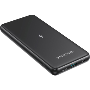 УМБ RAVPower Wireless Charger 10000 mAh Black (RP-PB084)