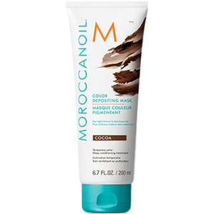 Маска с эффектом цвета MoroccanOil Color Depositing Mask цвет Cocoa 200 мл (7290113140721) ТОП в Кривом Роге