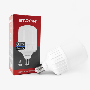 LED лампа ETRON Light 1-EHP-308 T140 80W 6500K 220V E40 ТОП в Кривом Роге