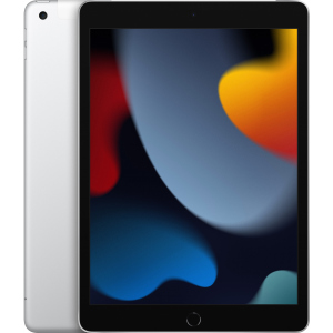 Планшет Apple iPad 10.2 2021 Wi-Fi + Cellular 64GB Silver (MK493RK/A) краща модель в Кривому Розі