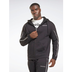 Толстовка Reebok Te Piping Fz Hoodie GS9301 XL Black (4064055484877) рейтинг