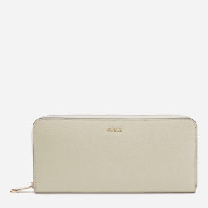 хорошая модель Кошелек женский кожаный Furla Babylon Xl Zip Around Slim PCX8UNO-B30000-0718S Серый (8050560553318)