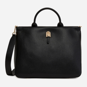 Сумка женская кожаная Furla Palazzo L Tote WB00361-AX0732-O6000 Черная (8050560552416) ТОП в Кривом Роге