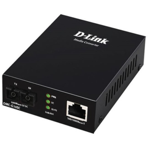 Медиаконвертер D-Link DMC-G10SC 1xGE, 1x1000BaseLX, SM, 10км, SC лучшая модель в Кривом Роге