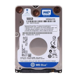 Жорсткий диск для ноутбука 2.5 " 500GB WD (WD5000LPCX) надійний