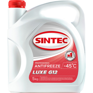 Антифриз Sintec LUX OEM G12 -45°C 5 кг Красный (613503)