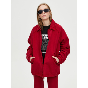 хороша модель Джинсова куртка Pull &amp; Bear 9711/356/600 M Бордова (SZ09711356600035)