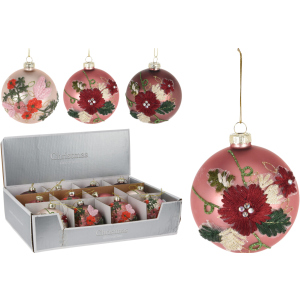 Набір ялинкових куль Christmas Decoration 8 см 12 шт (ABT620250) ТОП в Кривому Розі