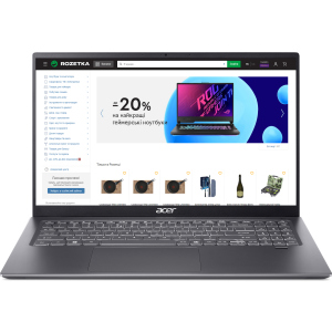 Ноутбук Acer Swift 3 SF316-51-54C5 (NX.ABDEU.00C) Steel Gray в Кривом Роге