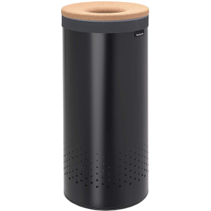 Бак для белья Brabantia 35 л 66.5х30х30 см Black (120008) лучшая модель в Кривом Роге