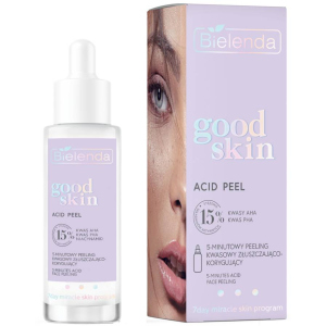 Кислотний пілінг Bielenda Good Skin Мікро-ексфоліант 15% AHA + PHA + Ніацинамід 30 мл (5902169046873) ТОП в Кривому Розі