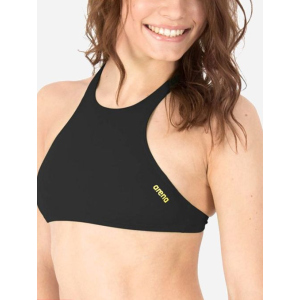 Верхняя часть купальника Arena Crop Think 001111-503 XL Black-Yellow star (3468336006030) рейтинг