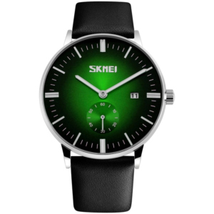 Чоловічий годинник Skmei 9083 BK-Green Dail BOX (9083BOXBKG)