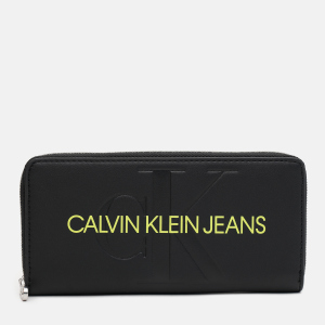 Кошелек женский Calvin Klein Jeans Sculpted mono z/a K60K608397-BDS NOSIZE Черный (8719854850526)