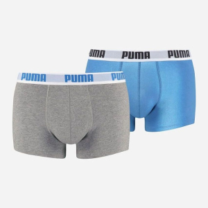 Трусы-шорты Puma Basic Trunk 2P 88887010 L 2 шт Blue-Grey (8713537756105) рейтинг