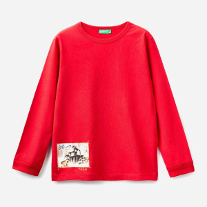 Футболка с длинными рукавами United Colors of Benetton 3ATNC15EU.G-281 140 см L (8033379333198) в Кривом Роге