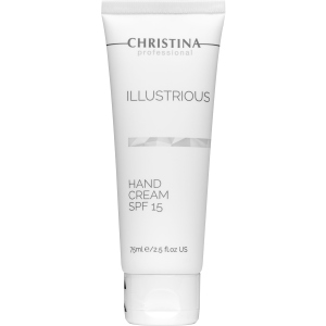 Защитный крем для рук Christina Illustrious Hand Cream SPF 15 75 мл (7290100365137) лучшая модель в Кривом Роге