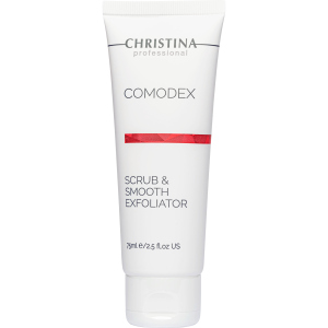 Выравнивающий скраб-эксфолиатор Christina Comodex Scrub & Smooth Exfoliator 75 мл (7290100366264) лучшая модель в Кривом Роге