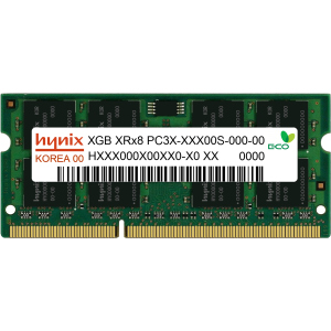 Оперативна пам'ять Hynix SODIMM DDR3 2Gb 1333MHz PC3-10600 (HMT325S6BFR8C-H9) в Кривому Розі