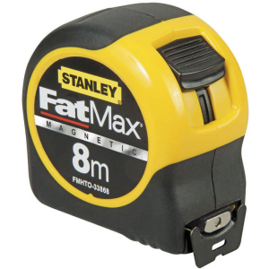 Рулетка измерительная Stanley FatMax Blade Armor с магнитным крючком 8 м х 32 мм (FMHT0-33868) ТОП в Кривом Роге