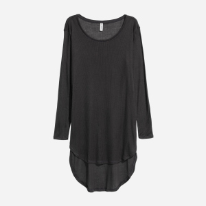 Туніка H&M 0509210-7 XL Чорна (СА2000001874929) краща модель в Кривому Розі