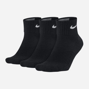 Шкарпетки Nike Perf Cush Qt 3Pr SX4703-001 S (34-38) 3 пари Чорні (884726565032) краща модель в Кривому Розі